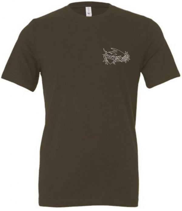 Call Me Mabie "Make" Shirt - Army Green - Image 2