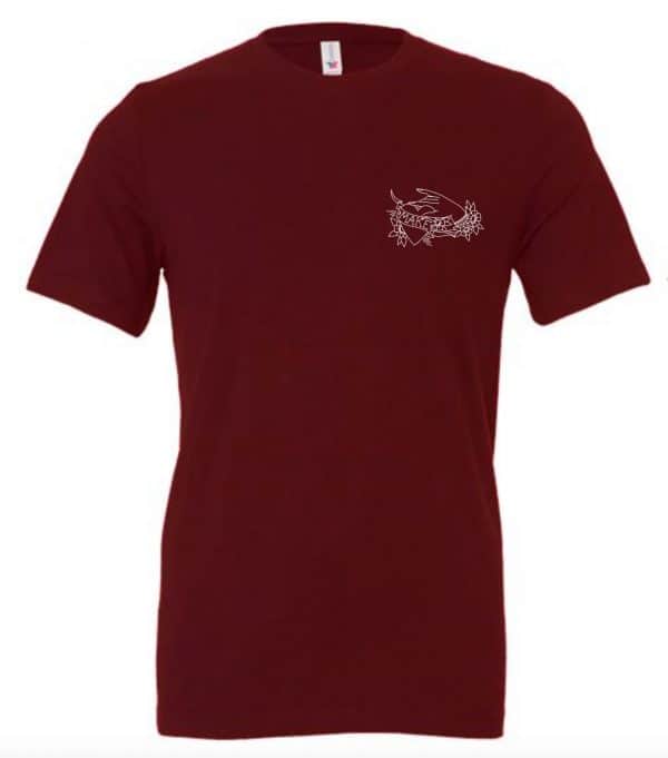 Call Me Mabie "Make" Shirt - Maroon - Image 2
